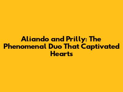 Aliando and Prilly: The Phenomenal Duo That Captivated Hearts