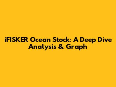 iFISKER Ocean Stock: A Deep Dive Analysis & Graph